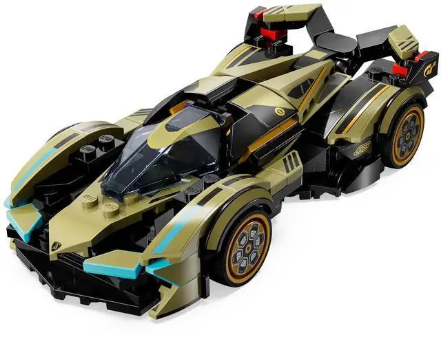 Alt view image 4 of 5 - international version speed champions Series 76923 Lamborghini Lambo V12 Vision GT Super Car Number of parts 230 Suitable for age 10+ toy building blocks