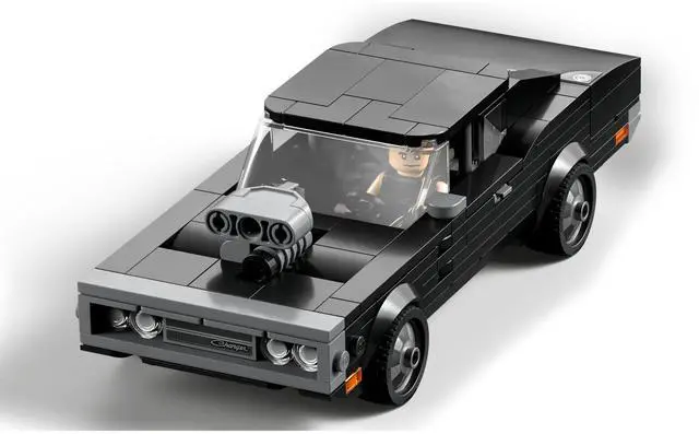 Alt view image 4 of 5 - international version speed champions Series 76912 Fast & Furious 1970 Dodge Charger R/T Number of parts 345 Suitable for age 8+ toy building blocks