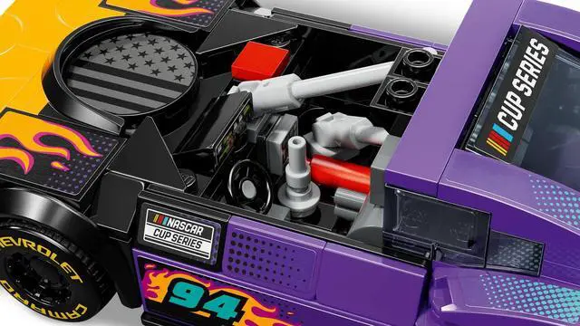 Alt view image 5 of 5 - international version speed champions Series 76935 NASCAR® Next Gen Chevrolet Camaro ZL1 Number of parts 328 Suitable for age 9+ toy building blocks