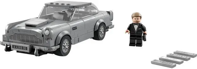 Main image of international version speed champions Series 76911 007 Aston Martin DB5 Number of parts 298 Suitable for age 8+ toy building blocks