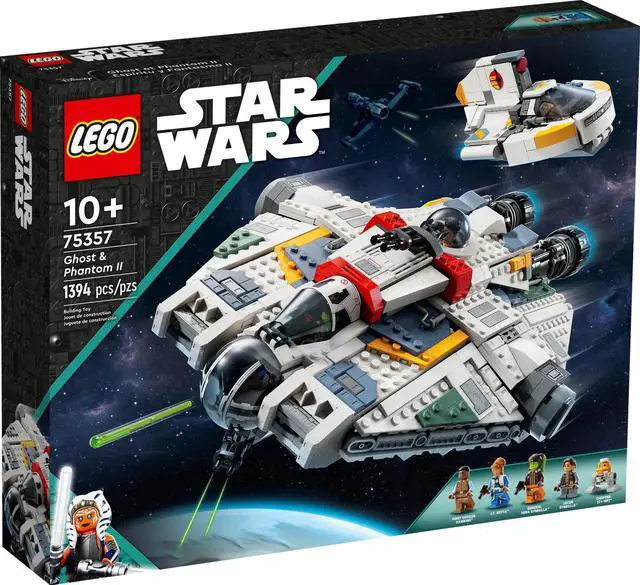 Alt view image 2 of 5 - international version star wars Series 75357 Ghost & Phantom II Number of parts 1394 Suitable for age 10+ toy building blocks