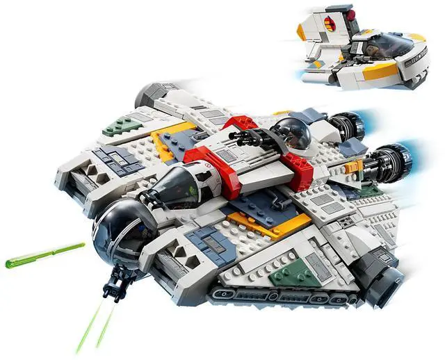 Alt view image 3 of 5 - international version star wars Series 75357 Ghost & Phantom II Number of parts 1394 Suitable for age 10+ toy building blocks