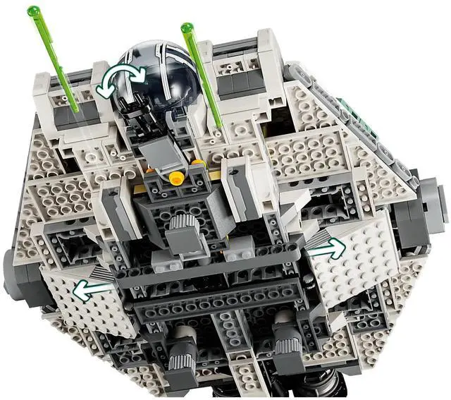 Alt view image 5 of 5 - international version star wars Series 75357 Ghost & Phantom II Number of parts 1394 Suitable for age 10+ toy building blocks