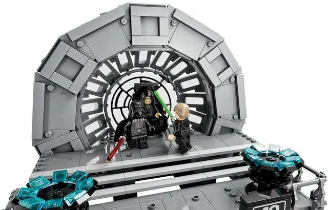 Alt view image 5 of 5 - international version star wars Series 75352 Emperor's Throne Room Diorama Number of parts 807 Suitable for age 18+ toy building blocks