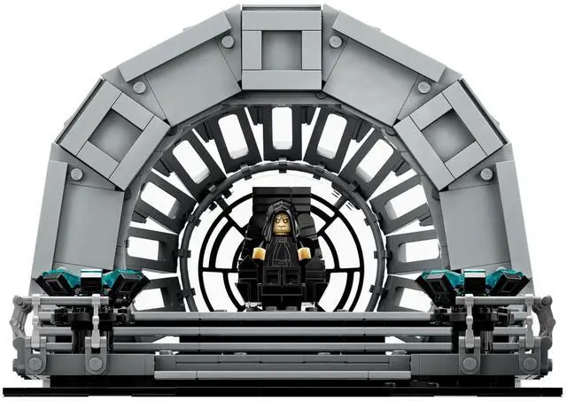 Alt view image 4 of 5 - international version star wars Series 75352 Emperor's Throne Room Diorama Number of parts 807 Suitable for age 18+ toy building blocks