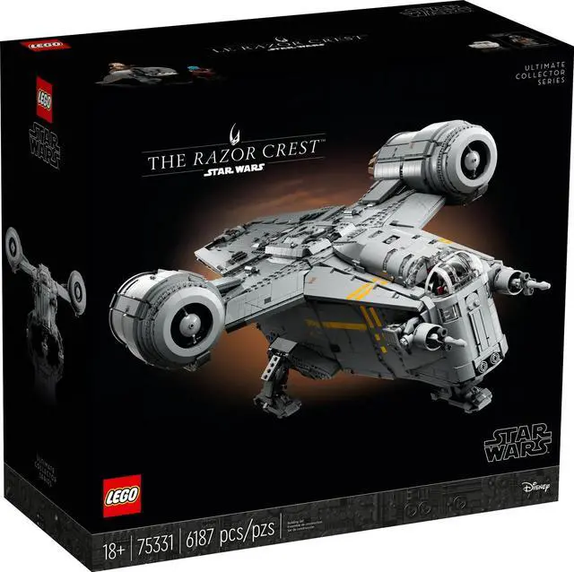 Alt view image 2 of 5 - international version star wars Series 75331 The Razor Crest Number of parts 6187 Suitable for age 18+ toy building blocks