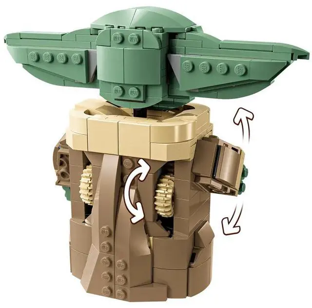 Alt view image 5 of 5 - international version star wars Series 75403 Grogu with Hover Pram Number of parts 1048 Suitable for age 10+ toy building blocks