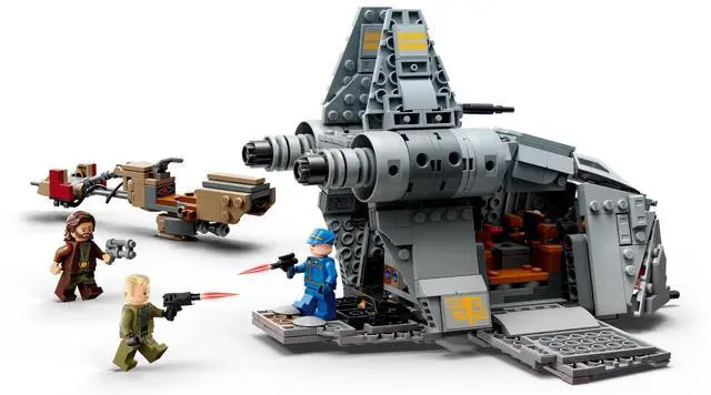 Alt view image 5 of 5 - international version star wars Series 75338 Ambush on Ferrix Number of parts 679 Suitable for age 9+ toy building blocks