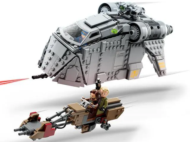 Alt view image 4 of 5 - international version star wars Series 75338 Ambush on Ferrix Number of parts 679 Suitable for age 9+ toy building blocks