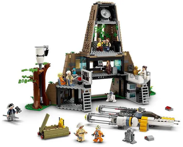 Alt view image 3 of 5 - international version star wars Series 75365 Yavin 4 Rebel Base Number of parts 1066 Suitable for age 8+ toy building blocks