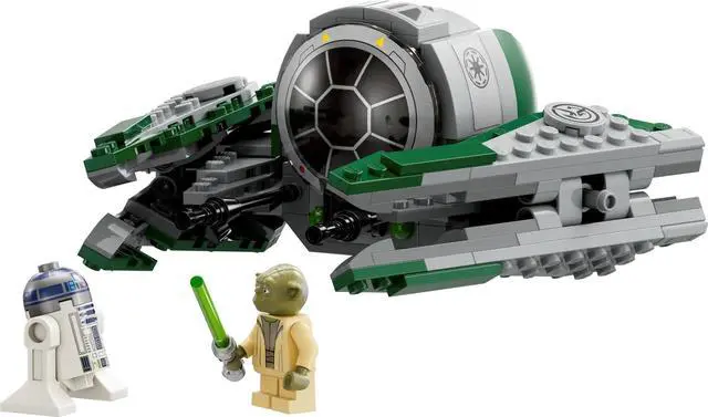 Main image of international version star wars Series 75360 Yoda's Jedi Starfighter Number of parts 253 Suitable for age 8+ toy building blocks