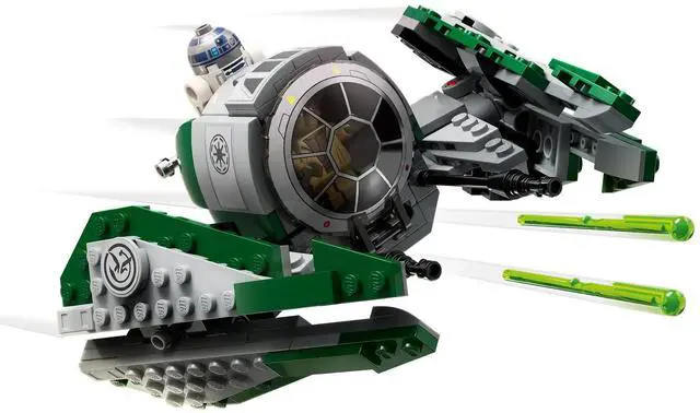 Alt view image 3 of 5 - international version star wars Series 75360 Yoda's Jedi Starfighter Number of parts 253 Suitable for age 8+ toy building blocks