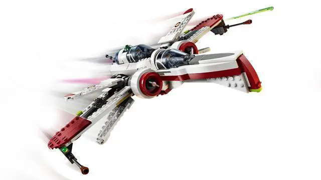 Alt view image 3 of 5 - international version star wars Series 75402 ARC-170 Starfighter Number of parts 497 Suitable for age 9+ toy building blocks