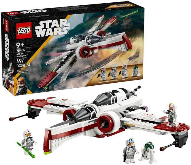 Alt view image 2 of 5 - international version star wars Series 75402 ARC-170 Starfighter Number of parts 497 Suitable for age 9+ toy building blocks
