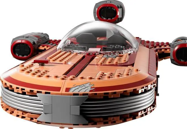 Alt view image 5 of 5 - international version star wars Series 75341 Luke Skywalkers Landspeeder Number of parts 1890 Suitable for age 18+ toy building blocks