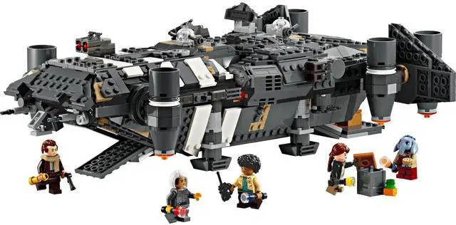 Main image of international version star wars Series 75374 The Onyx Cinder Number of parts 1325 Suitable for age 10+ toy building blocks