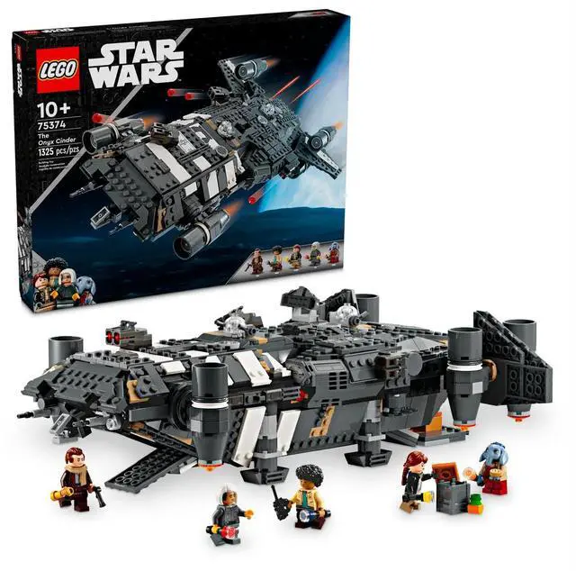 Alt view image 2 of 5 - international version star wars Series 75374 The Onyx Cinder Number of parts 1325 Suitable for age 10+ toy building blocks