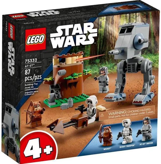 Alt view image 2 of 5 - international version star wars Series 75332 AT-ST Number of parts 87 Suitable for age 4+ toy building blocks