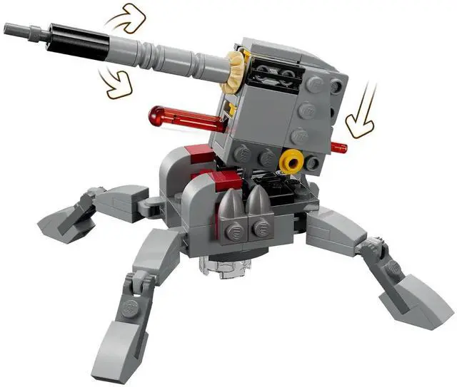 Alt view image 4 of 5 - international version star wars Series 75345 501st Clone Troopers Battle Pack Number of parts 119 Suitable for age 6+ toy building blocks