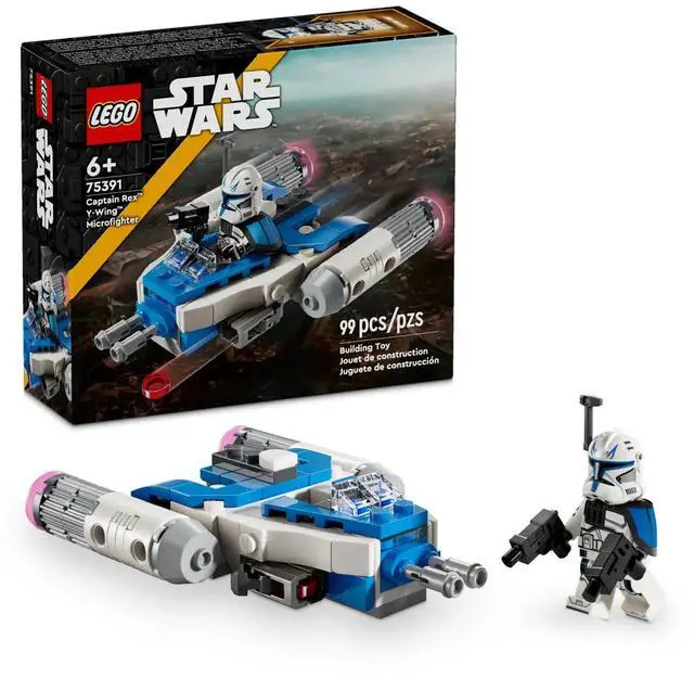 Alt view image 2 of 5 - international version star wars Series 75391 Captain Rex Y-Wing Microfighter Number of parts 99 Suitable for age 6+ toy building blocks