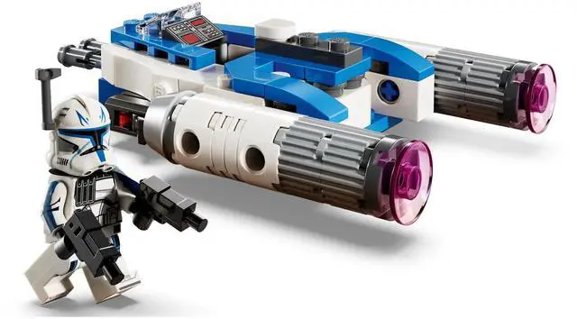 Alt view image 4 of 5 - international version star wars Series 75391 Captain Rex Y-Wing Microfighter Number of parts 99 Suitable for age 6+ toy building blocks