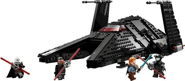 Main image of international version star wars Series 75336 Inquisitor Transport Scythe Number of parts 924 Suitable for age 9+ toy building blocks