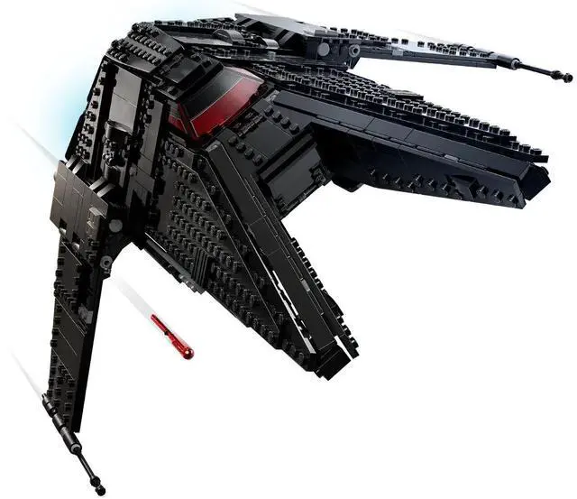 Alt view image 5 of 5 - international version star wars Series 75336 Inquisitor Transport Scythe Number of parts 924 Suitable for age 9+ toy building blocks