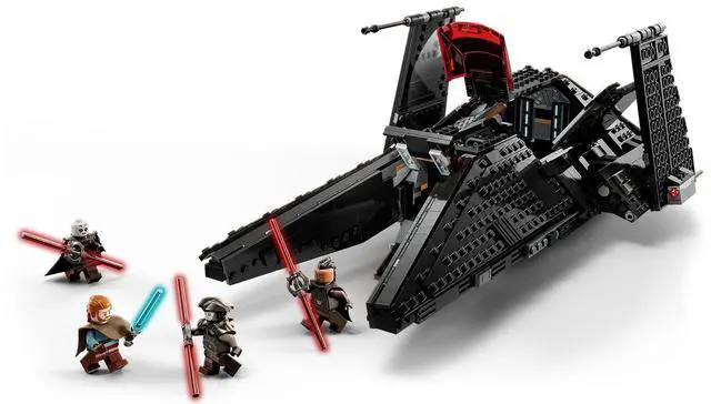 Alt view image 3 of 5 - international version star wars Series 75336 Inquisitor Transport Scythe Number of parts 924 Suitable for age 9+ toy building blocks