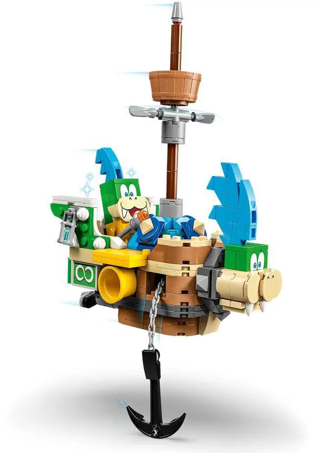 Alt view image 5 of 5 - international version super mario Series 71427 Larry's and Mortons Airships Expansion Set Number of parts 1062 Suitable for age 8+ toy building blocks