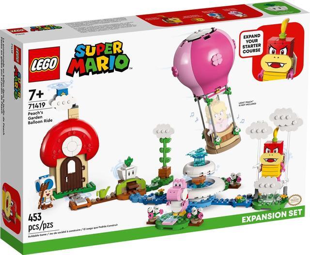 Alt view image 2 of 5 - international version super mario Series 71419 Peach's Garden Balloon Ride Expansion Set Number of parts 453 Suitable for age 7+ toy building blocks