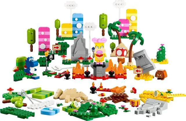 Main image of international version super mario Series 71418 Creativity Toolbox Maker Set Number of parts 588 Suitable for age 6+ toy building blocks