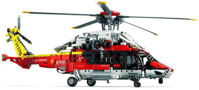 Alt view image 3 of 5 - international version TECHHNIC Series 42145 Airbus H175 Rescue Helicopter Number of parts 2001 Suitable for age 11+ toy building blocks