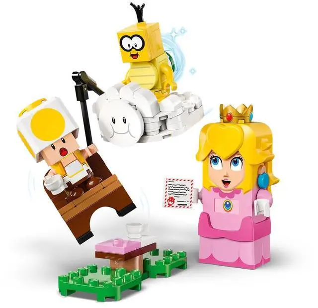 Alt view image 3 of 5 - international version super mario Series 71441 Adventures with Interactive LEGO® Peach Number of parts 208 Suitable for age 6+ toy building blocks