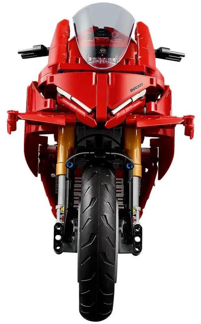 Alt view image 3 of 5 - international version TECHHNIC Series 42202 Ducati Panigale V4 S Motorcycle Number of parts 1603 Suitable for age 18+ toy building blocks