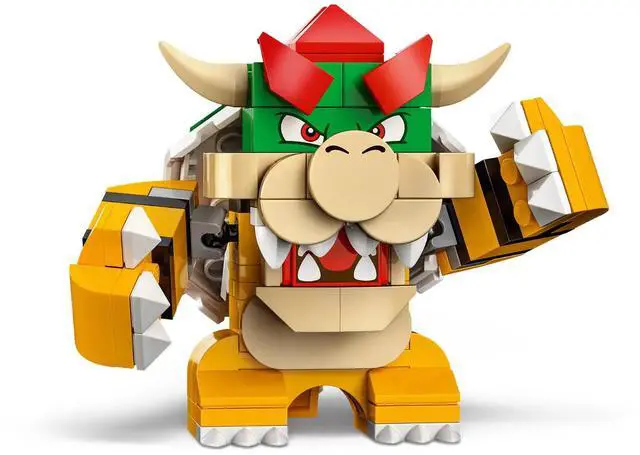 Alt view image 3 of 5 - international version super mario Series 71431 Bowser's Muscle Car Expansion Set Number of parts 458 Suitable for age 8+ toy building blocks