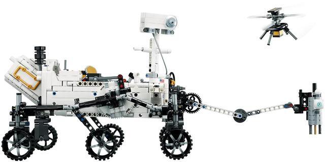 Alt view image 3 of 5 - international version TECHHNIC Series 42158 NASA Mars Rover Perseverance Number of parts 1132 Suitable for age 10+ toy building blocks