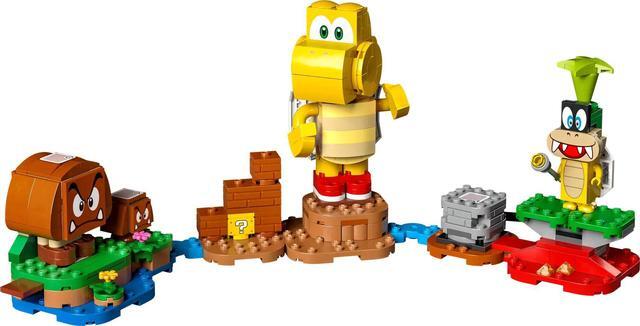 Main image of international version super mario Series 71412 Big Bad Island Expansion Set Number of parts 354 Suitable for age 7+ toy building blocks