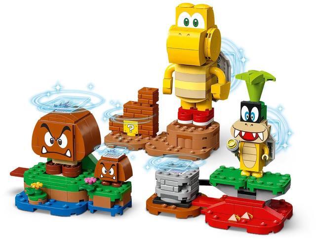 Alt view image 3 of 5 - international version super mario Series 71412 Big Bad Island Expansion Set Number of parts 354 Suitable for age 7+ toy building blocks