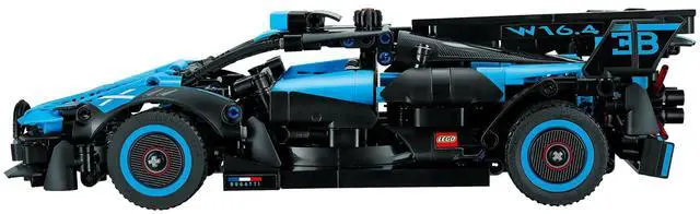 Alt view image 3 of 5 - international version TECHHNIC Series 42162 Bugatti Bolide Agile Blue Number of parts 905 Suitable for age 9+ toy building blocks