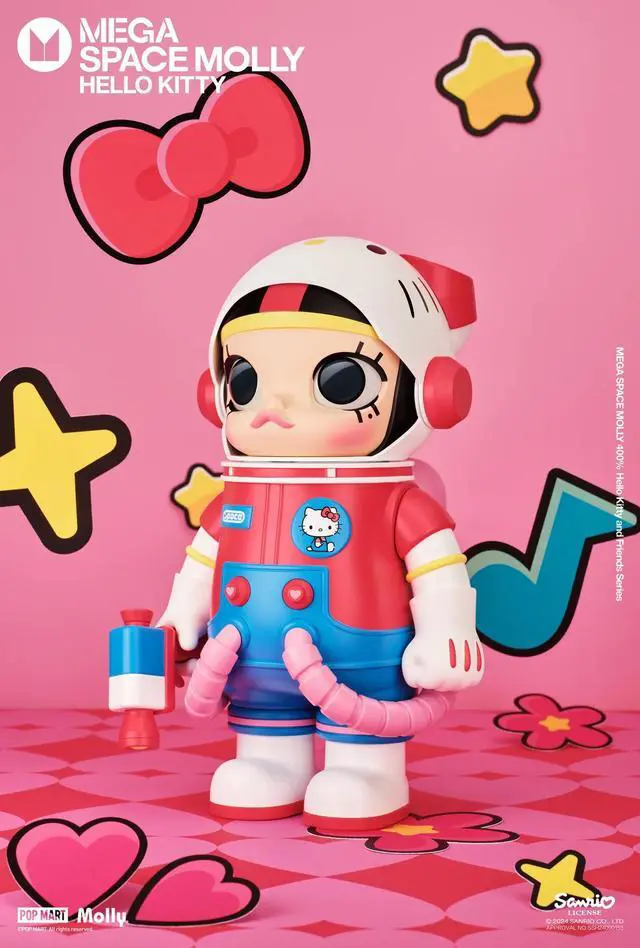 POP MART×SANRIO MEGA SPACE MOLLY 400% MEGA SPACE MOLLY 400% Sanrio Characters Series - POP MART