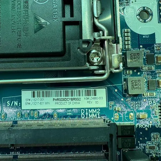 Alt view image 5 of 5 - HP Z2 mini G4 L13217-001 L13217-601 L04860-003LGA 1151 Motherboard 2xDDR4 32GB Mini-ITX