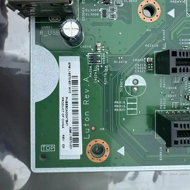 Alt view image 4 of 5 - HP Slim 290-p030cn TPC-W049-SF L16570-001/601 17578-1LGA 1151 Motherboard 2xDDR4 32GB M-ATX