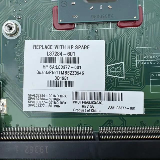 Alt view image 3 of 4 - HP 22-C 24-F L03377-002 DAN97BMB6E0 L03377-001LGA 1151 Motherboard 2xDDR4 8GB Mini-ITX