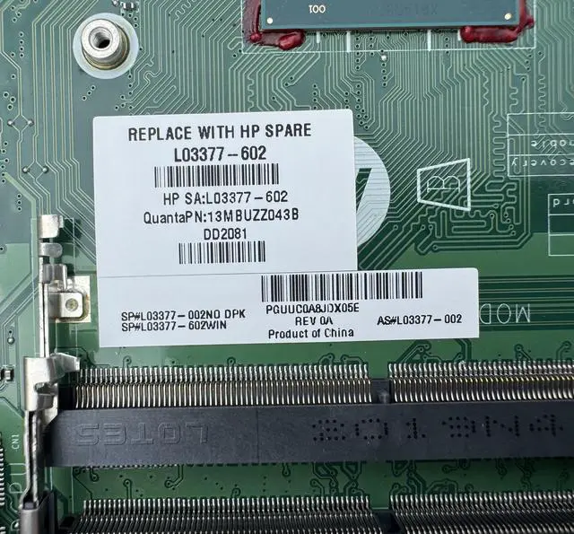 Alt view image 4 of 4 - HP 22-C 24-F L03377-002 DAN97BMB6E0 L03377-001LGA 1151 Motherboard 2xDDR4 8GB Mini-ITX