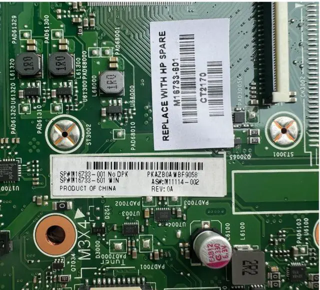Alt view image 4 of 4 - HP Pavilion 24-K 27-D M16732-001 M11114-001 M16733-001LGA 1200 Motherboard 2xDDR4 32GB M-ATX