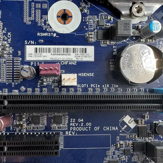 Alt view image 4 of 4 - HP Z2 G4 SFF,L13216-001,L13216-601,L04857-003LGA 1155 Motherboard 4xDDR4 64GB M-ATX