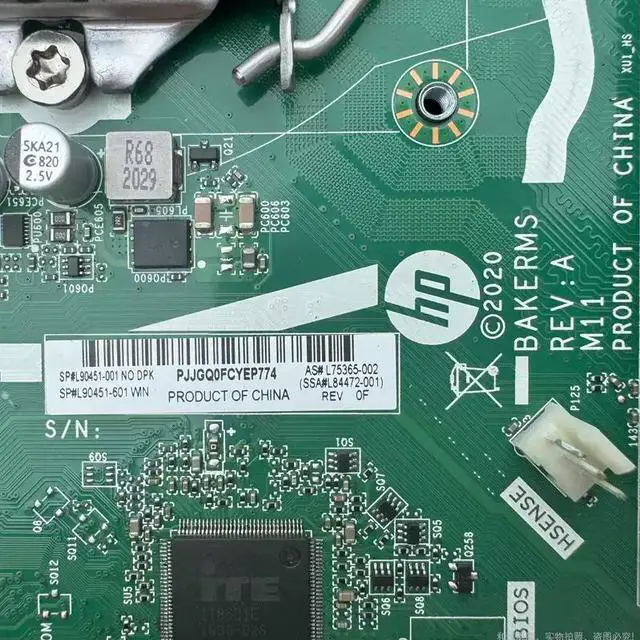 Alt view image 5 of 5 - HP S01 280 G5 SFF TPC-F125-SF L75365-002 L90451-001LGA 1151 Motherboard 2xDDR4 32GB M-ATX