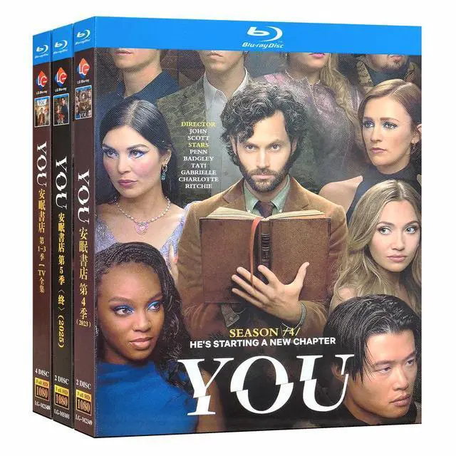 Main image of international version Blu-ray You Season 1-5(2018-2025) English Pronunciation English subtitles