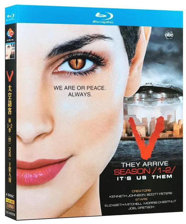 Main image of international version Blu-ray V Season 1-2(2009-2011) English Pronunciation English subtitles