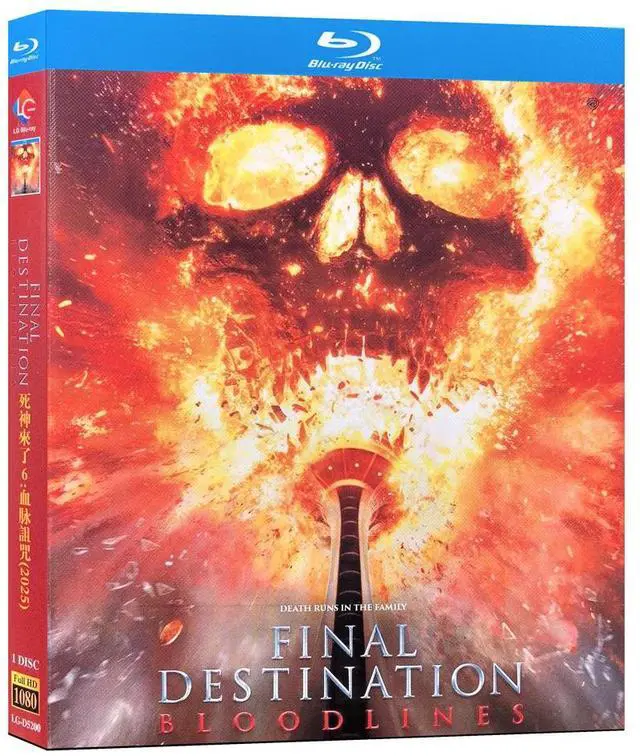 Main image of international version Blu-ray Final Destination: Bloodlines(2025) English Pronunciation English subtitles